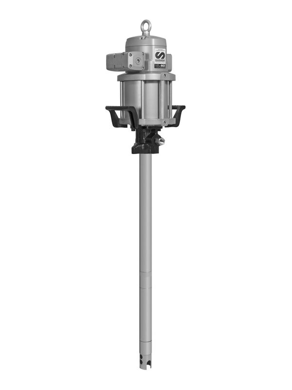 Пневматический насос бочковой SAMOA PM60-80MA 532810, для смазки, 80:1, 2,5кг/мин, 855мм
