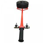 Домкрат подкатной пневматический 7 тонн POLARUS PD-07, надувной, автомобильный