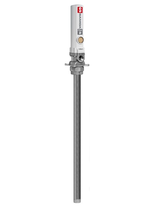 Пневматический насос бочковой SAMOA Pumpmaster 358120, для масла, 3:1, 35л/мин, 700мм