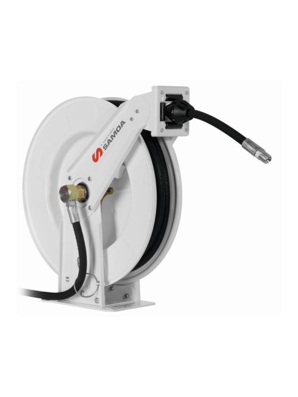 Катушка со шлангом открытая SAMOA 501100 для воздуха, воды, низкое давление, 3/8", 10м