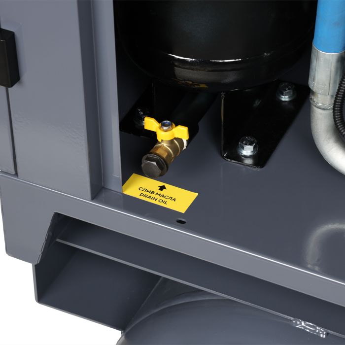 Винтовой компрессор Nordberg NCF15RD, прямой привод, 10 бар, IP23, 1550л/мин, 11кВт, 410л, с ЧП и осушителем