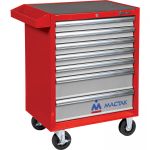Тележка инструментальная Мастак Прима 521-07581R, закрытая, 7 ящиков