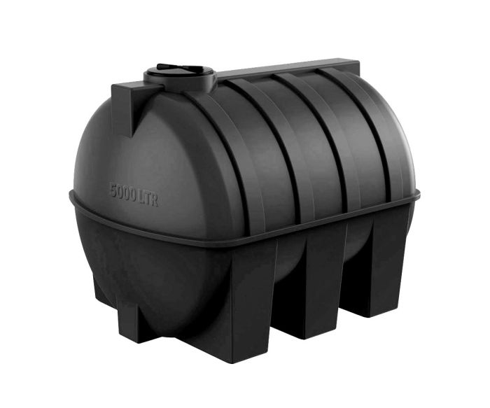 Емкость цилиндрическая Polimer-Group G 5000, 5000 литров, черная