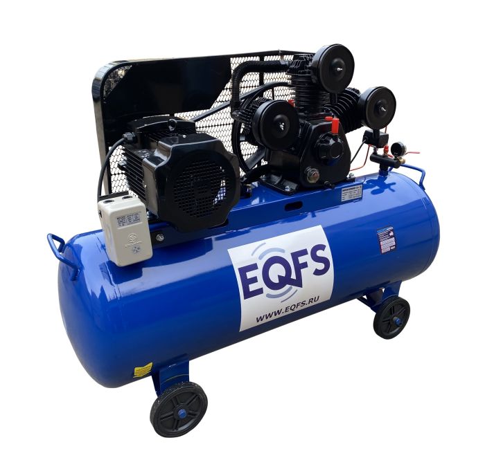 Поршневой компрессор EQFS ES-300/1100, ременной, масляный, 380В, 1100л/мин, 300л