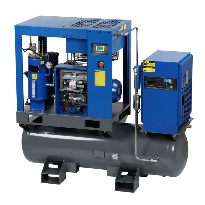 Винтовой компрессор Nordberg NCC20RD, прямой привод, 10 бар, IP55, 1910л/мин, 350л, 15кВт, с осушителем