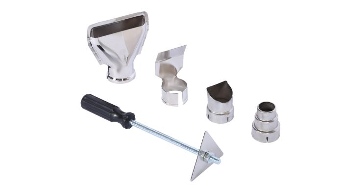 Фен с комплектом насадок Nordberg NE718, 50-600 °С, 2000Вт