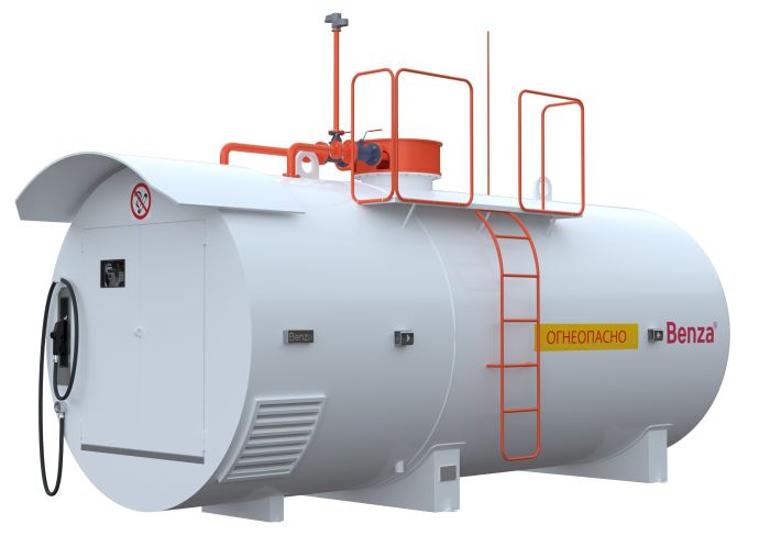  Benza Бизнес Моноблок 10 куб.м станция топливозаправочная контейнерная