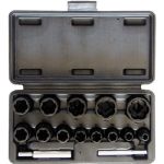 Головки-экстракторы Сорокин, 1/4", 1/2", 6-27мм, 13 предметов