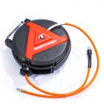 Шланг для раздачи сжатого воздуха Станкоимпорт HR0812PU, на катушке, 10 м