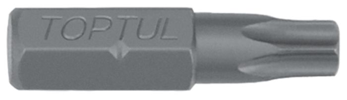 Бита 1/4" TORX T10, L=25 мм с отверстием TOPTUL