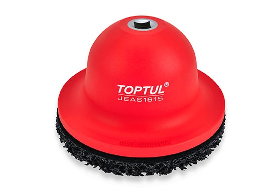 Приспособление для шлифования ступицы колеса ? 90 - 150 мм, привод 1/2" TOPTUL JEAS1615