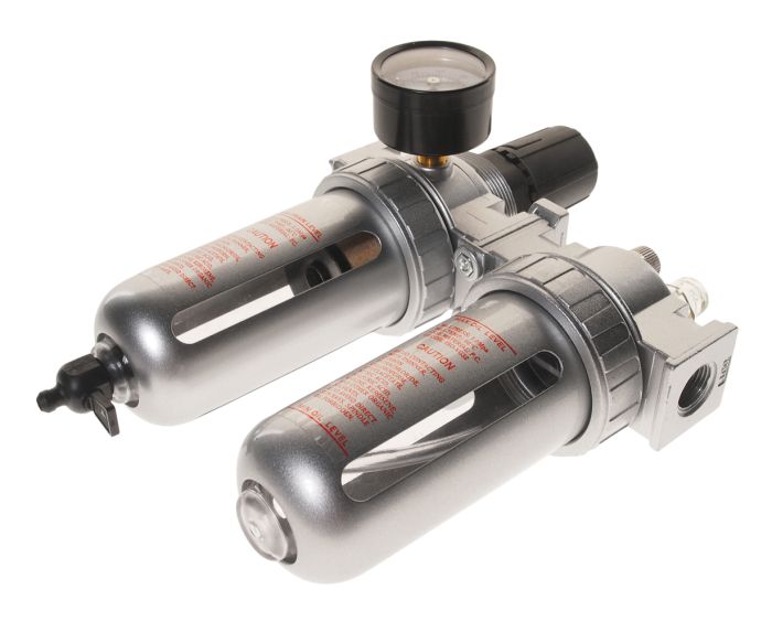 Фильтр воздушный с редуктором и лубрикатором JTC JTC-JW0889-803, 3/8", 2500л/мин, 5мкрн