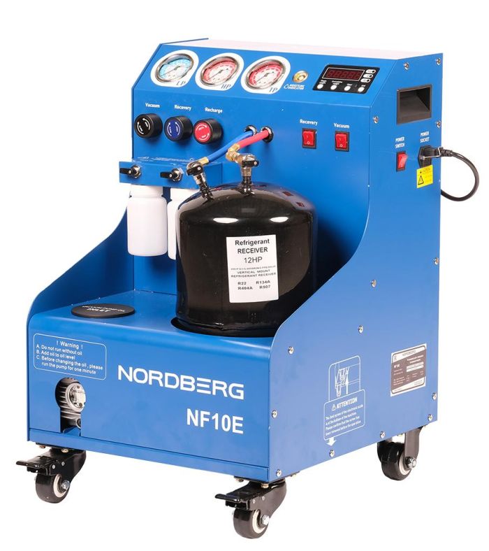 Емкость для масла установки для заправки автокондиционеров NORDBERG NF, F0351
