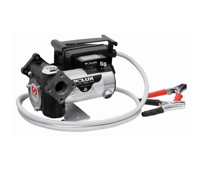 Насос лопастной роторный SAMOA Polux 684451 для дизельного топлива, 60л/мин, 12В