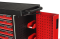 Тележка инструментальная JTC-S1070, закрытая, 7 ящиков + 2 боковых ящика