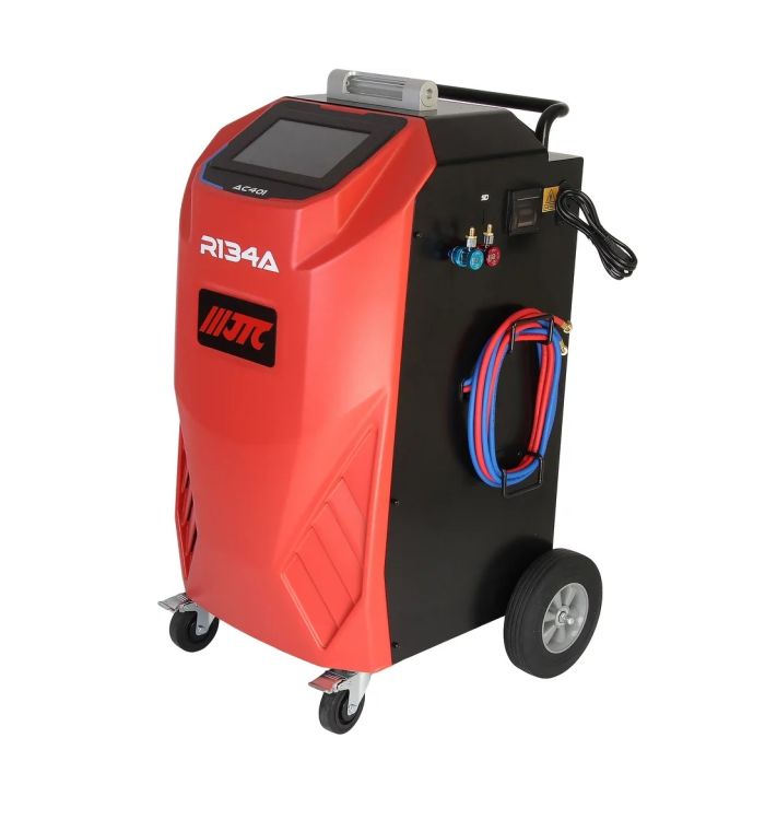 Станция для заправки автокондиционеров JTC JTC-AC401N, автомат, с подогревом баллона, 120л/мин, 220В