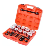 Набор для монтажа подшипников и сайлентблоков Horex HZ 25.1.083J, универсальный, 24 предмета Набор для монтажа подшипников и сайлентблоков Horex HZ 25.1.083J, универсальный, 24 предмета