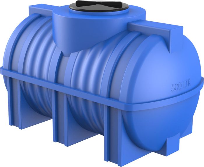 Емкость цилиндрическая Polimer-Group G 500, 500 литров, синяя