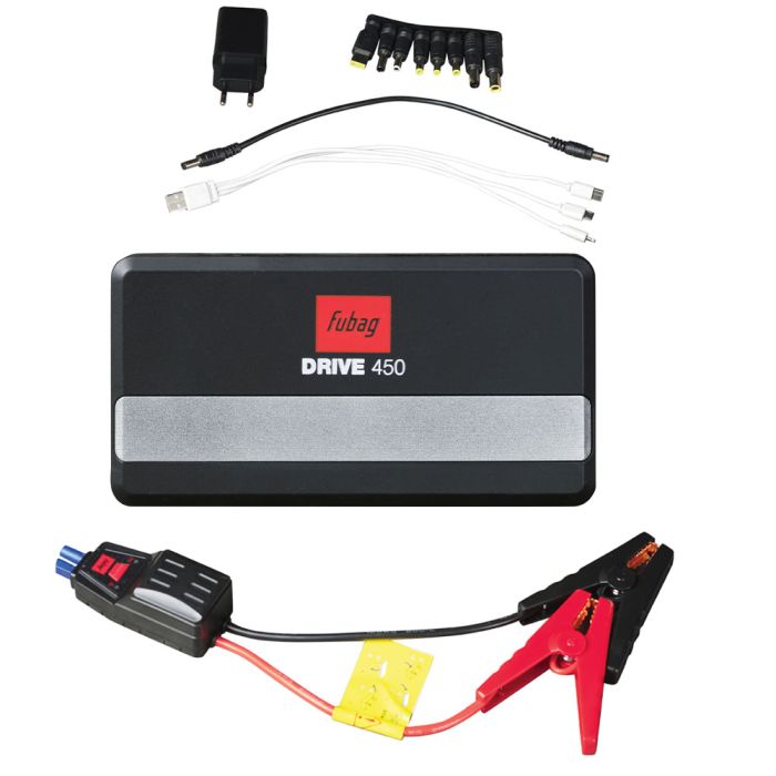 Пусковое устройство FUBAG DRIVE 450, вход type-C, 12В, 450А
