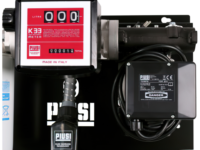 Заправочный модуль Piusi ST P72/M K33 с фильтром тонкой очистки, топливораздаточная колонка