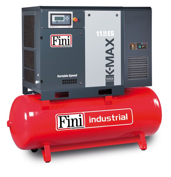 Винтовой компрессор Fini K-MAX 15-10-500 VS электрический, масляный, 380 В