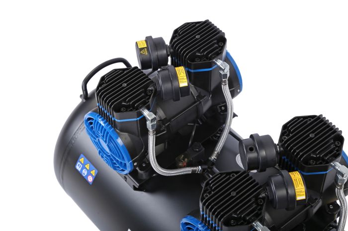 Поршневой компрессор NORDBERG NCEO120/500, прямой привод, безмасляный, 500л/мин, 125л, 220В