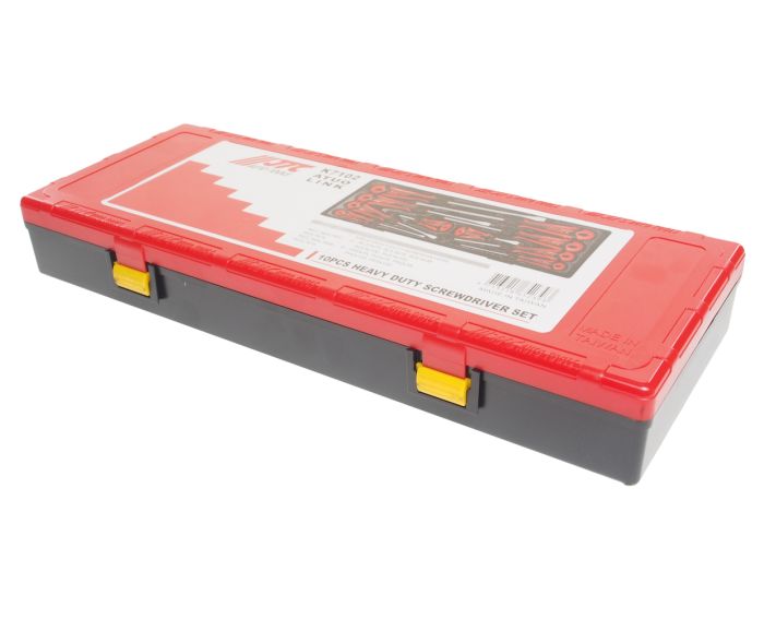 Набор отверток усиленных 10 предметов в кейсе JTC JTC-K7102