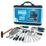 Набор инструментов в кейсе Станкоимпорт CS-TK98PMQ, 98 предметов, с трещоткой, 1/2", 1/4"