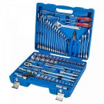 Набор инструментов в кейсе King Tony 7503MR, универсальный, 103 предмета, с трещоткой, 1/4", 1/2"