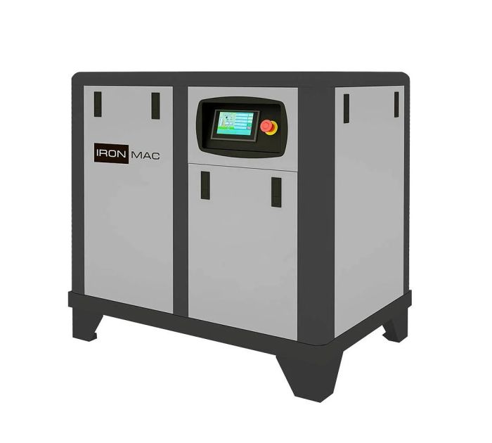 Винтовой компрессор IronMac  IC 10/10 DIGI, ременной привод, 10 бар, IP65, 850л/мин