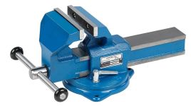 Тиски слесарные поворотные с наковальней NORDBERG NT140, 140мм