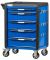 Тележка инструментальная NORDBERG T5P, закрытая, 5 ящиков
