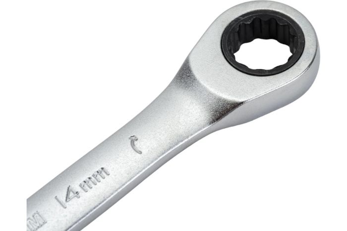 Набор ключей комбинированных трещоточных AV Steel AV-035060, 6 шт., 8-17мм