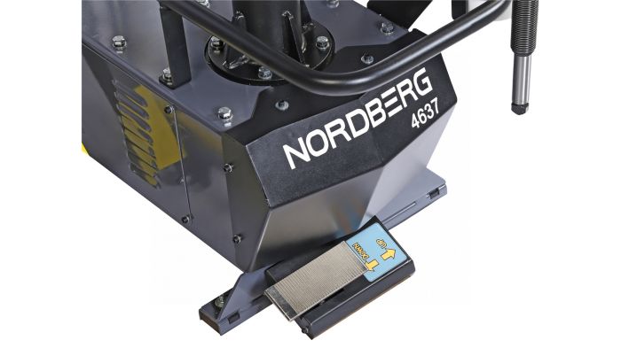Шиномонтажный станок легковой Nordberg 4637, суперавтомат, инверторный, 220В, с третьей рукой