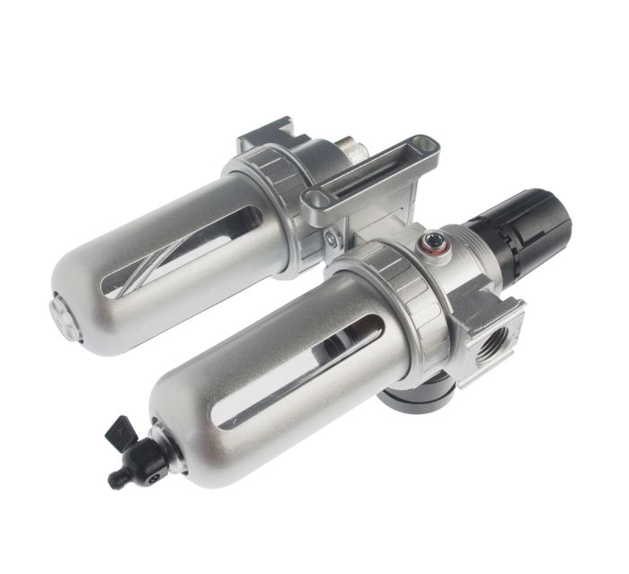 Фильтр воздушный с редуктором и лубрикатором JTC JTC-5555, 1/2", 3000л/мин, 5мкрн