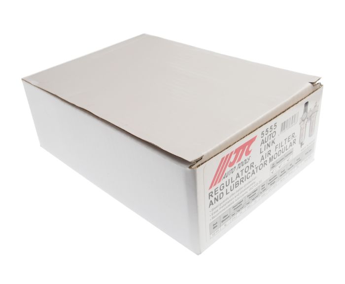 Фильтр воздушный с редуктором и лубрикатором JTC JTC-5555, 1/2", 3000л/мин, 5мкрн