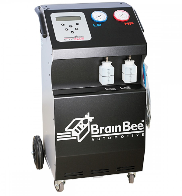 Станция для заправки автокондиционеров Brain Bee CLIMA 6000 Plus, автоматическая, 100 л/мин