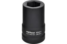 Головка ударная шестигранная удлиненная AV Steel AV-740130, 1", 30мм