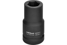 Головка ударная шестигранная удлиненная AV Steel AV-740124, 1", 24мм