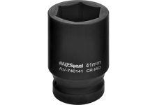 Головка ударная шестигранная удлиненная AV Steel AV-740141, 1", 41мм