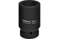 Головка ударная шестигранная удлиненная AV Steel AV-740138, 1", 38мм