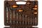 Набор инструментов в кейсе Ombra OMT55S, 55 предметов, с трещоткой, 1/2", 1/4"