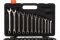Набор инструментов в кейсе Jonnesway S68H5234111S, 111 предметов, с трещоткой, 1/4", 1/2"
