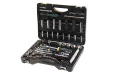 Набор инструментов в кейсе Rock Force RF-41082-5-PREMIUM, 108 предметов, с трещоткой, 1/4", 1/2"