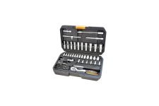 Набор инструментов в кейсе AV Steel AV-011472, профессиональный, 72 предмета, с трещоткой, 1/4"