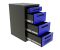 Тумба инструментальная для верстака Garopt GTY4.BLUE, 4 ящика