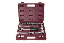 Набор инструментов в кейсе Force 4223, 22 предмета, с трещоткой, 1/2"