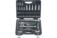 Набор инструментов в кейсе Force 4941R, 94 предмета, с трещоткой, 1/2", 1/4"
