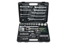 Набор инструментов в кейсе Force 4821R-9, 82 предмета, с трещоткой, 1/2", 1/4"