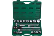 Набор инструментов в кейсе Арсенал 8144660, 23 предмета, с трещоткой, 3/4"